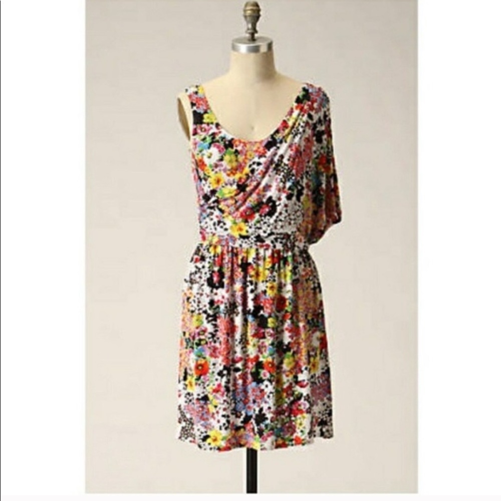 Anthropologie Grecian gardens dress Sz small